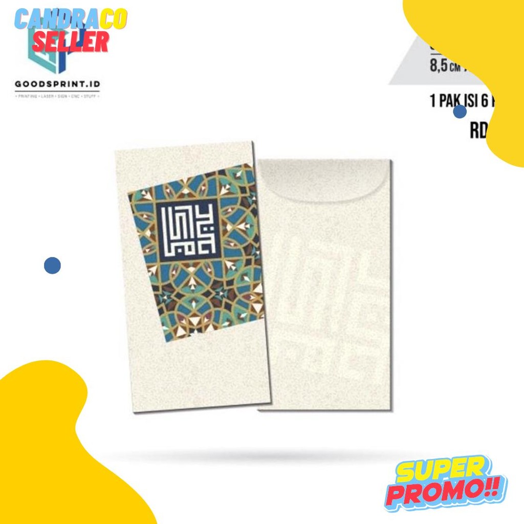 

Amplop Thr Lebaran / Amplop Lebaran Idul Fitri Isi 6 Pcs / Amplop Ukuran 16X8 Cm Terlengkap Dan Termurah