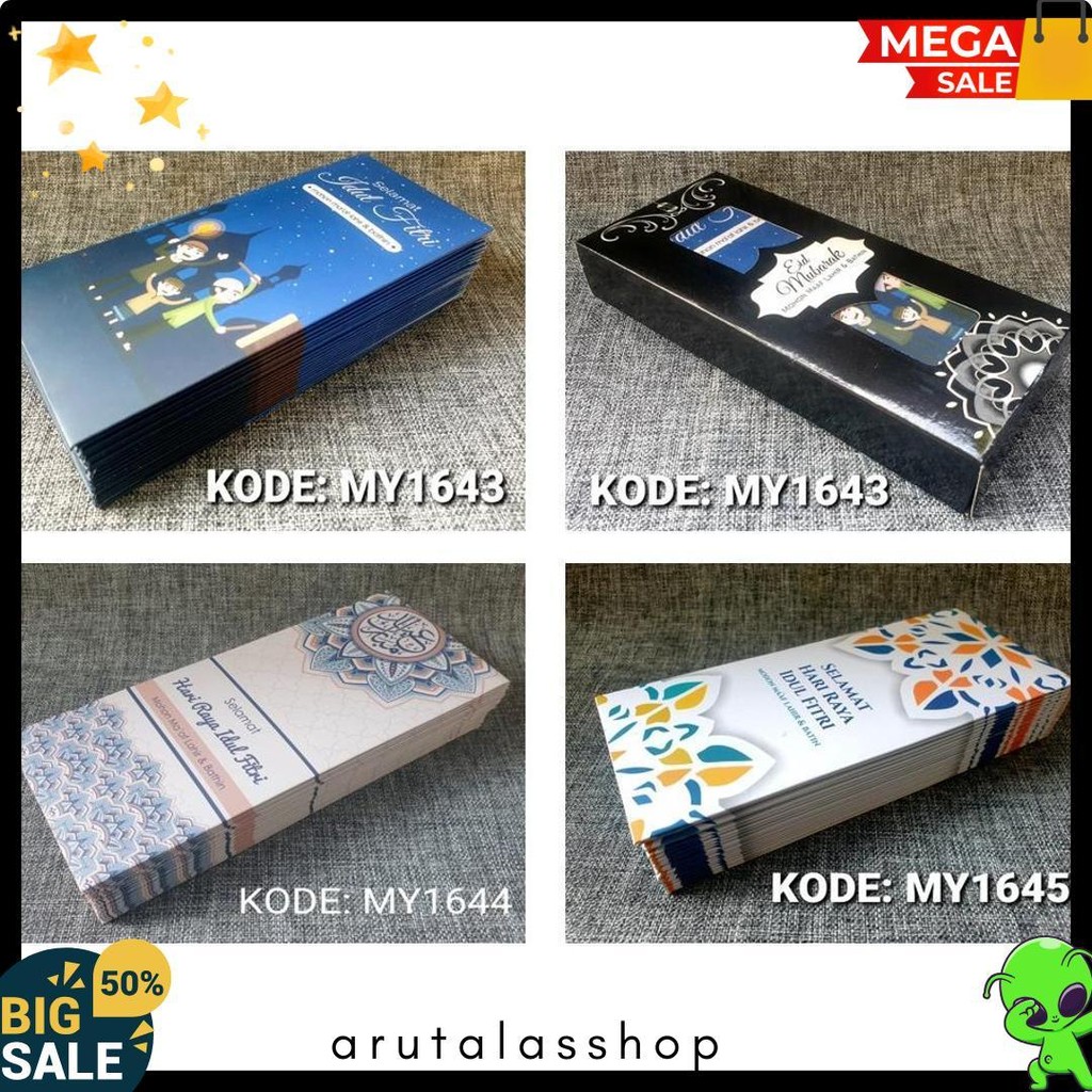 

Amplop Lebaran - Angpao Lebaran Eklusive Kode My1625 Diskon Setengah Harga