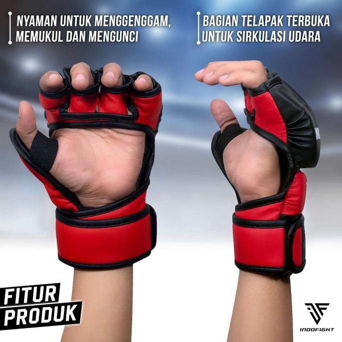 Sarung MMA Hook, Gloves MMA Hook, MMA Gloves Hook, Sarung Tangan MMA Terlaris