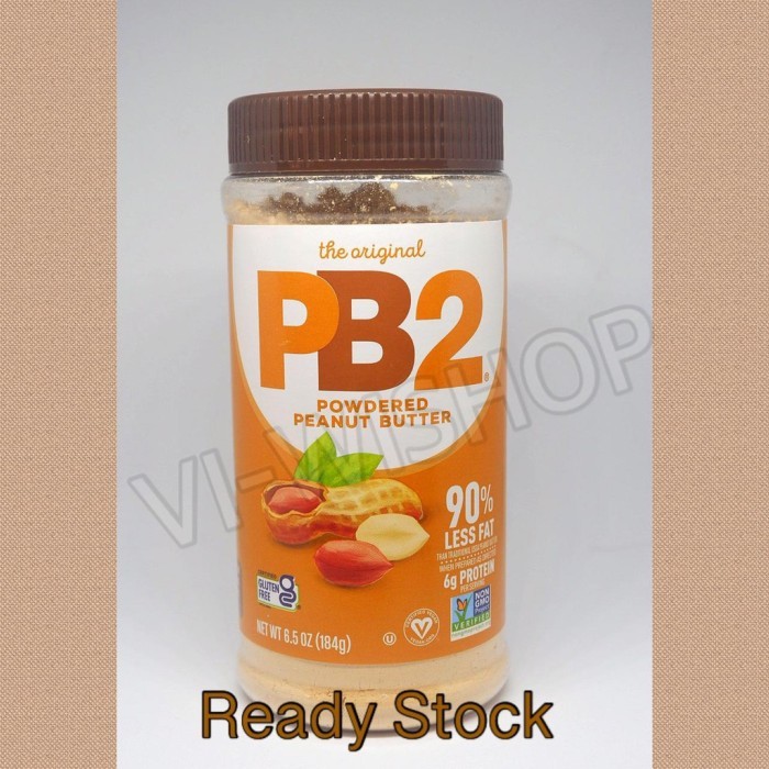 

PB2 Foods The Original Powdered Peanut Butter(184g) Selai Kacang Bubuk