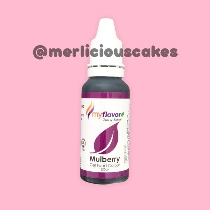 

siap kirim] Mulberry Gel My Flavor Food Color Food Colour Pewarna Makanan