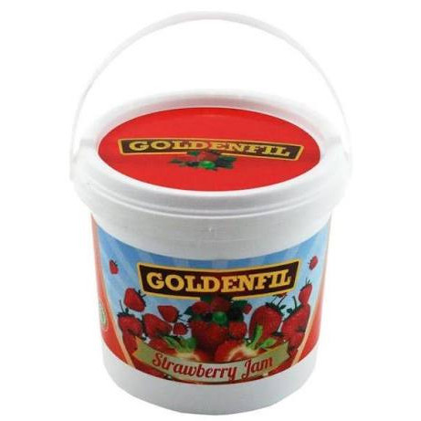 

Goldenfill strawberry jam 5kg pail / selai