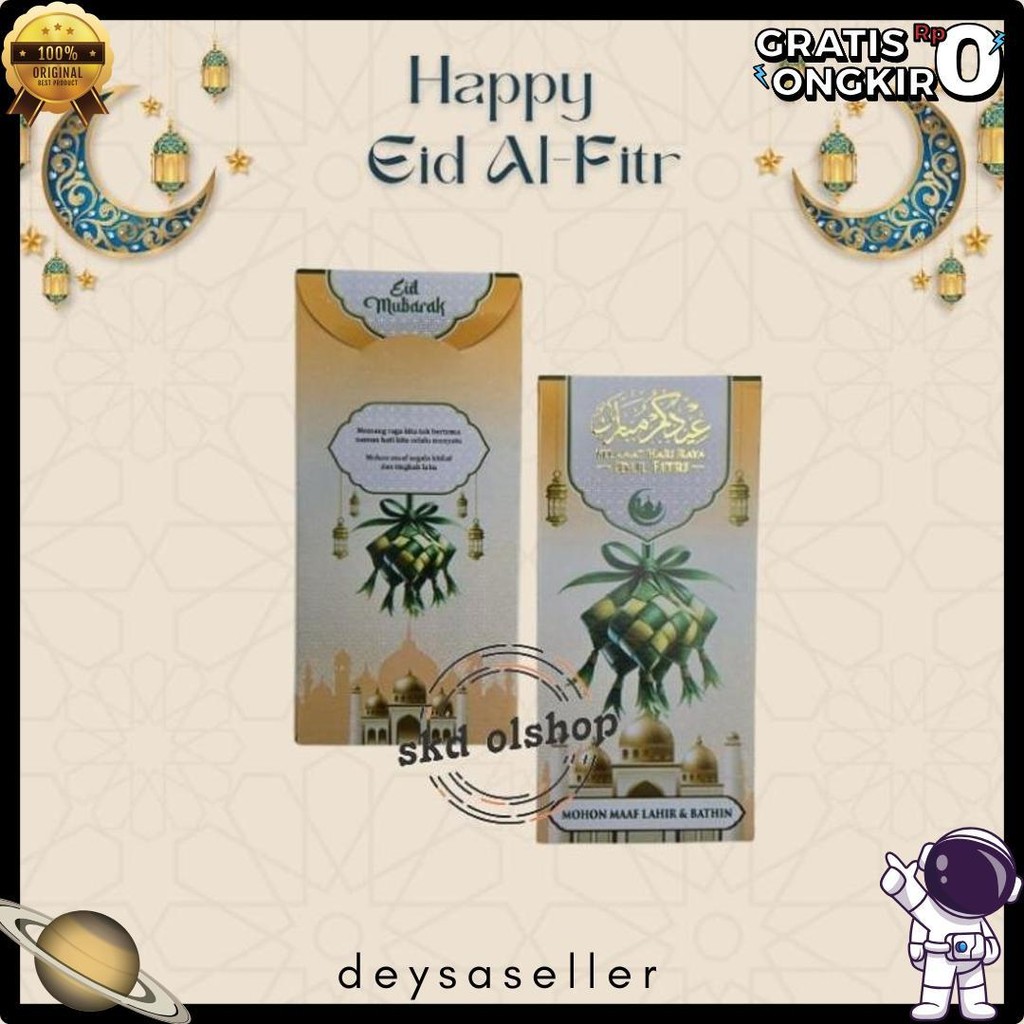 

Amplop Lebaran Angpau Lebaran Prmium Poly Embos Df2 Ukuran Panjang 7,5 X 16 Cm(Isi 25 Lembar) Flash Sale! Diskon Hingga 70%