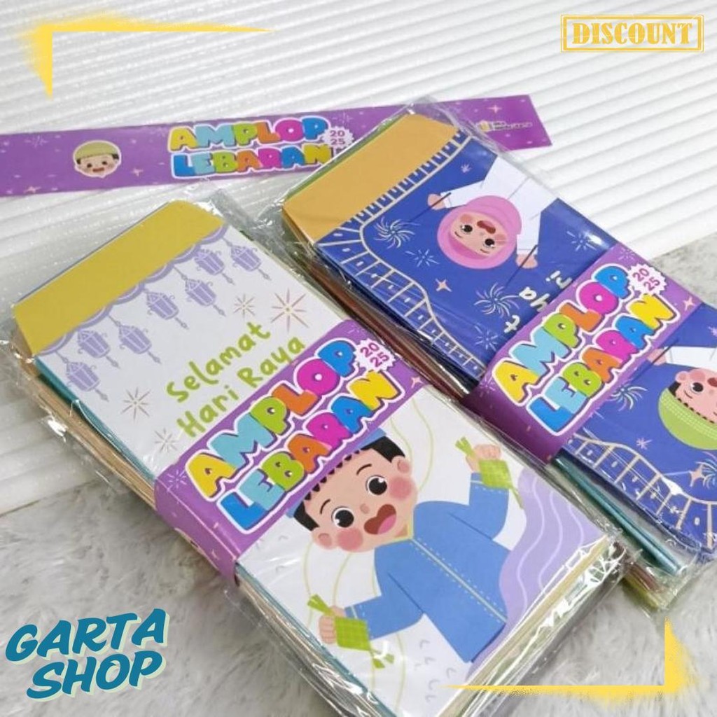 

Amplop Lebaran Isi 50 Pcs Lingkar Media Terlaris! Produk Ini Banyak Dicari