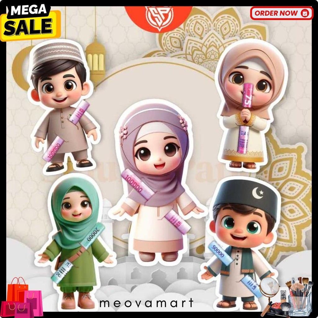 

10 Pack Amplop Lebaran Amplop Karakter Angpao Thr Amplop Surprise Lebaran 2025 Diskon Setengah Harga