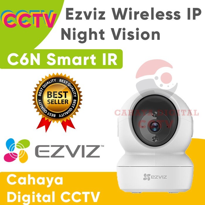 TERBARU - Ezviz C6N 2MP IP Wifi with Smart IR Night Vision