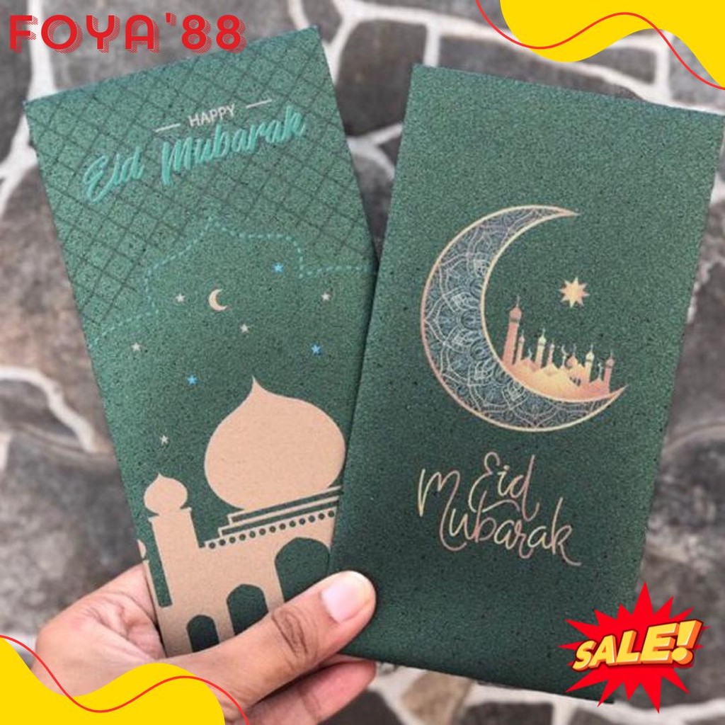 

Angpao Lebaran Premium Hijau Amplop Thr Idul Fitri Isi 6 Pcs Print Uv Terlengkap Dan Termurah