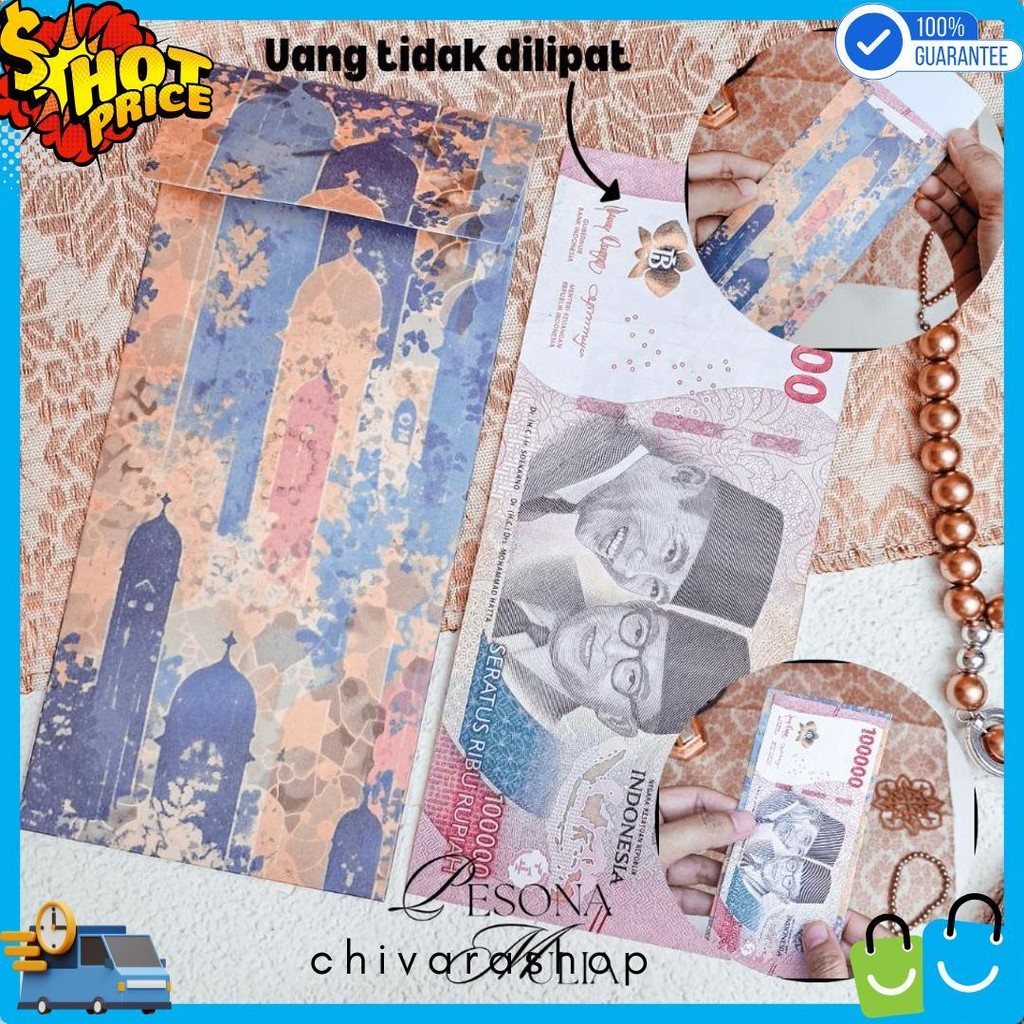 

Amplop Lebaran Super Eksklusif Platinum Glossy 2025 Premium Dan Mewah Angpau Thr Idul Fitri Diskon