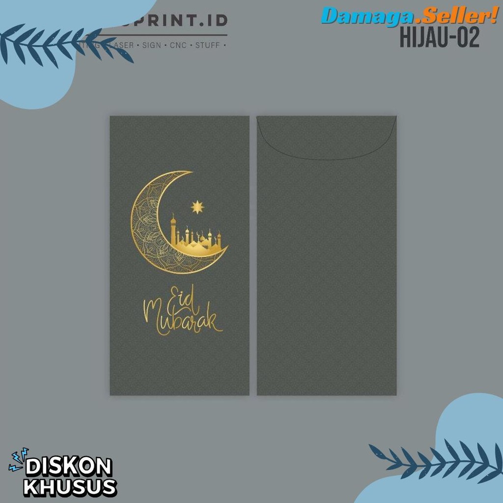 

Angpao Lebaran Premium Hijau Amplop Thr Idul Fitri Isi 6 Pcs Print Uv Terlaris! Produk Ini Banyak Dicari