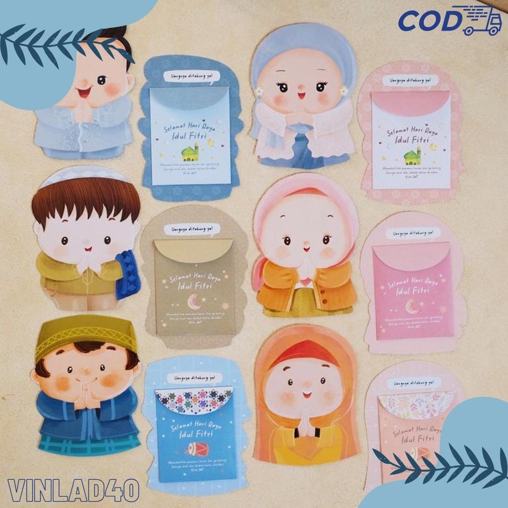 

Amplop Lebaran Idul Fitri - 1 Set Isi 6Pcs Diskon