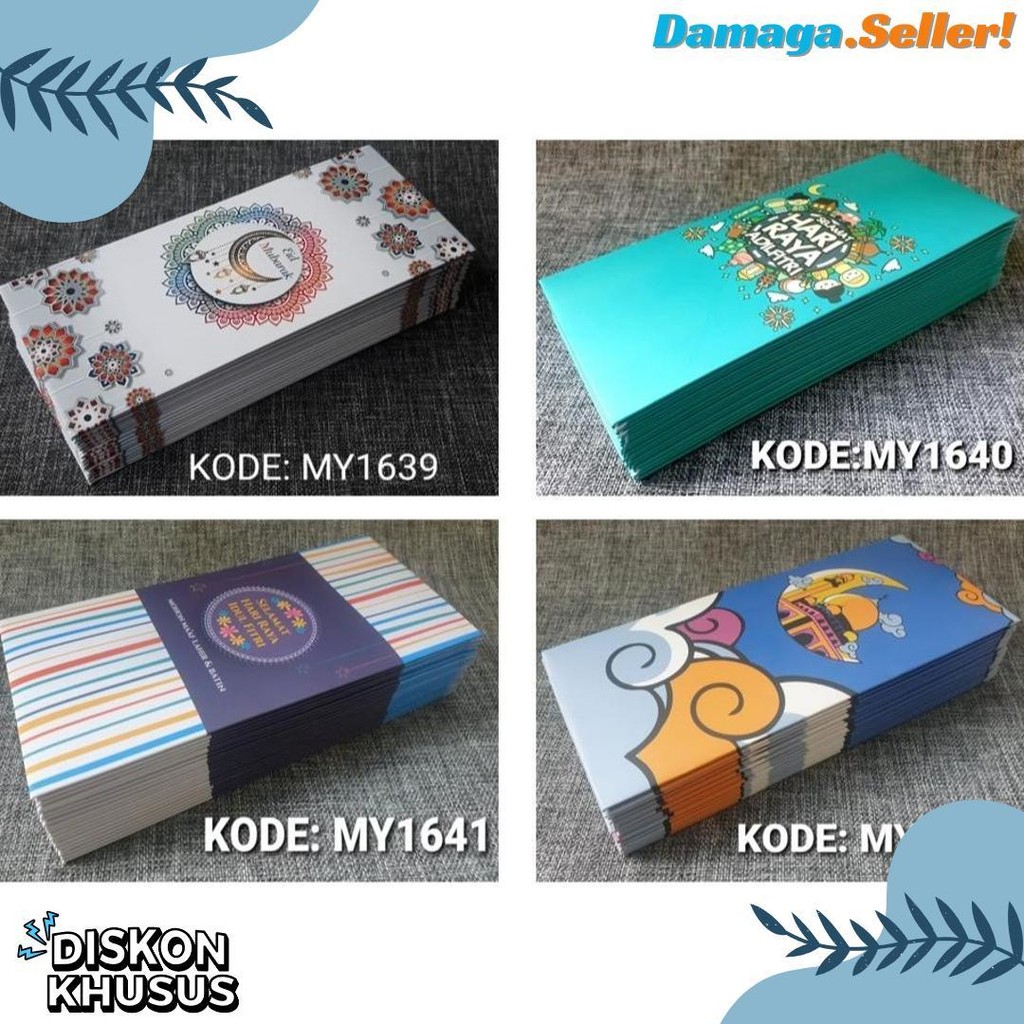 

Amplop Lebaran Exclusive - Angpau Uang Kode My1639 Terlengkap Dan Termurah