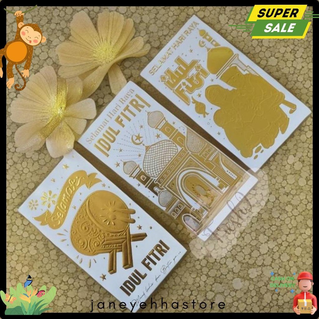 

Angpao Lebaran Hologram Emas / Amplop Idul Fitri Motif Mewah Diskon