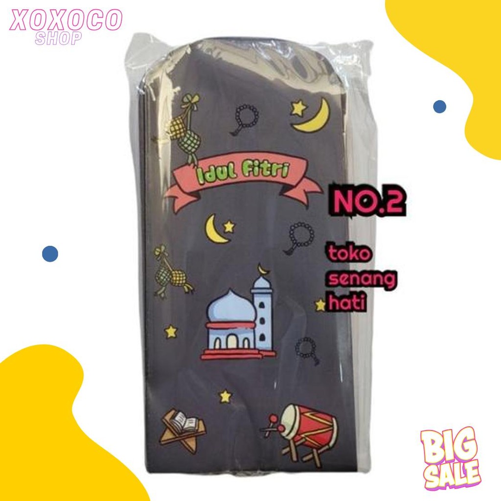 

Amplop Lebaran Premium Panjang Isi 100 Pcs / Angpao Lebaran Terlaris! Produk Ini Banyak Dicari