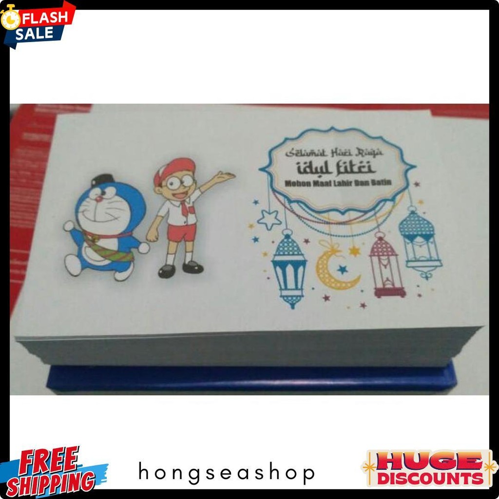 

100 Pcs Amplop Lebaran Custom Terlengkap Dan Termurah