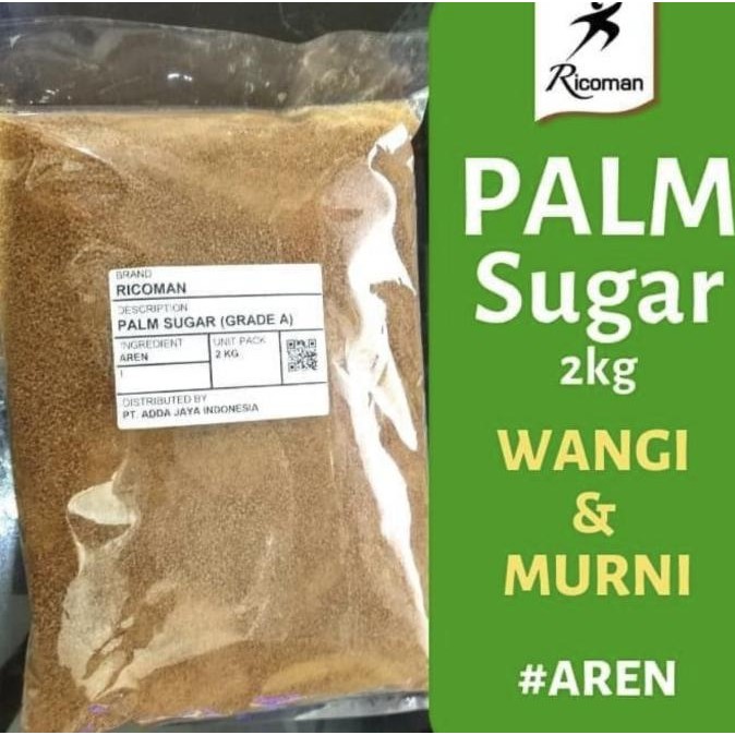 

@@@@] RICOMAN PALM SUGAR 2KG ORIGINAL GULA AREN 2 KG ASLI WANGI