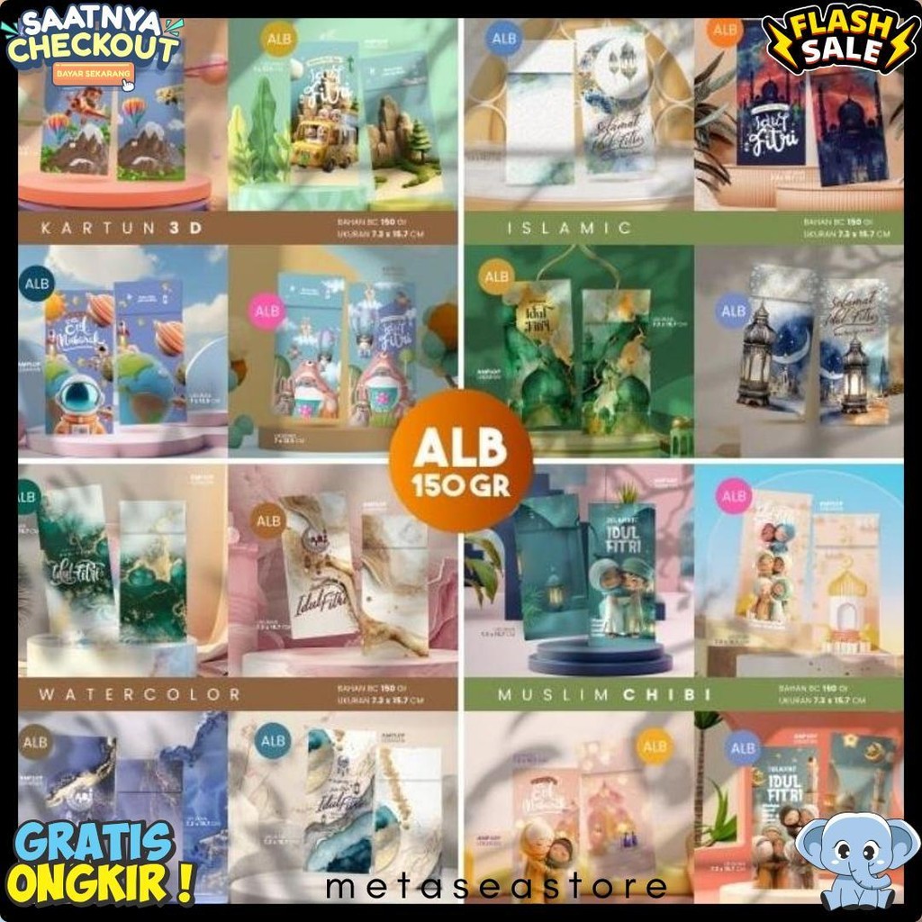 

Amplop Lebaran Premium | Amplop Lebaran Aster 150Gsm | Isi 100Pcs 4Motif (Sesuai Tema) | Amplop Lebaran Kekinian Terlengkap Dan Termurah