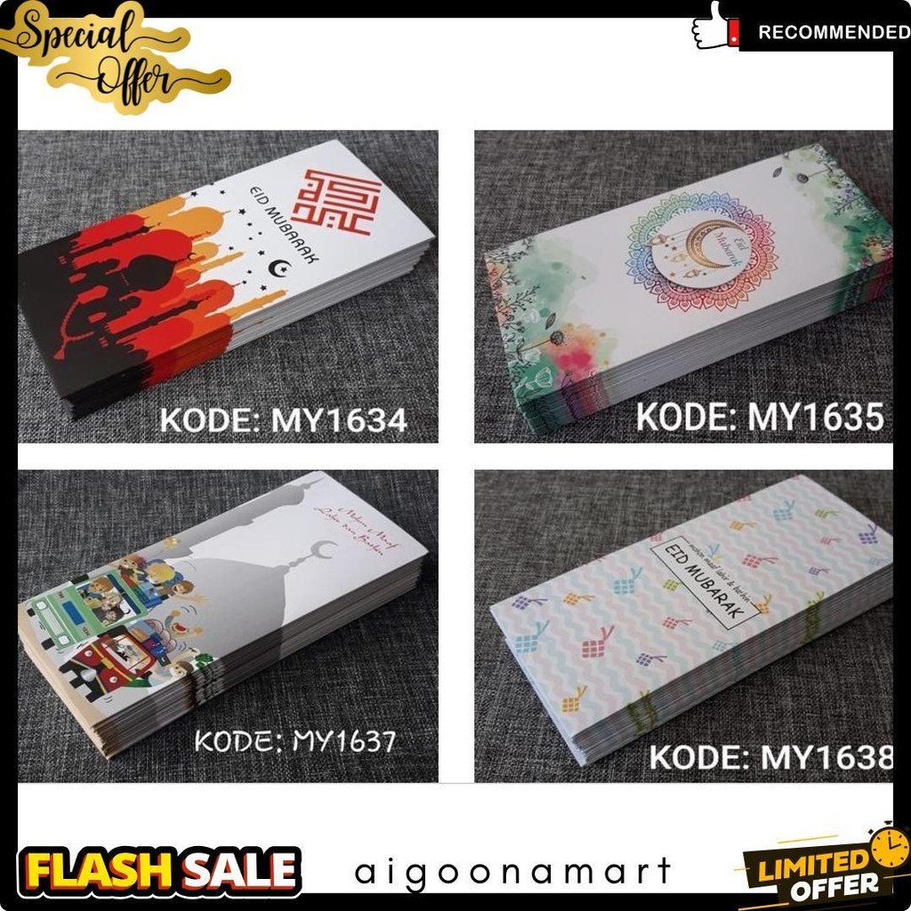 

Amplop Lebaran - Angpao Lebaran Exclusive Code My1647 Terlengkap Dan Termurah