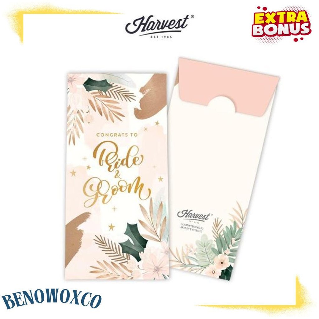 

Amplop / Angpao Wedding Harvest Isi 6 Glam Wedding Diskon Setengah Harga