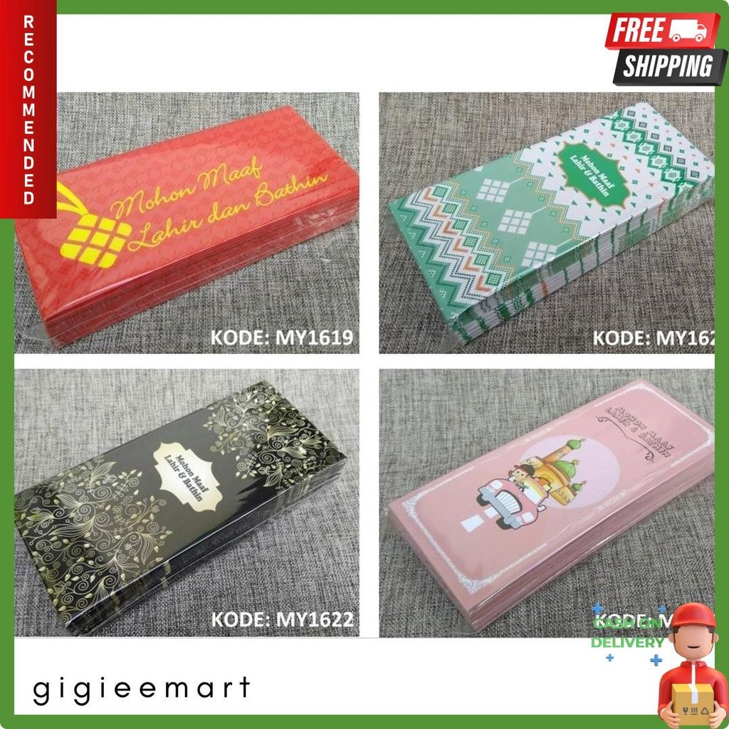 

Amplop Lebaran Exlcusive - Angpau Uang Kode My1634 Terlaris! Produk Ini Banyak Dicari