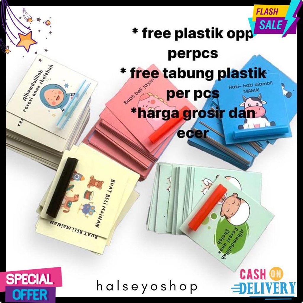

(100Pcs) Amplop Lebaran Unik Lucu Grosir Uang Diluar Flash Sale! Diskon Hingga 70%