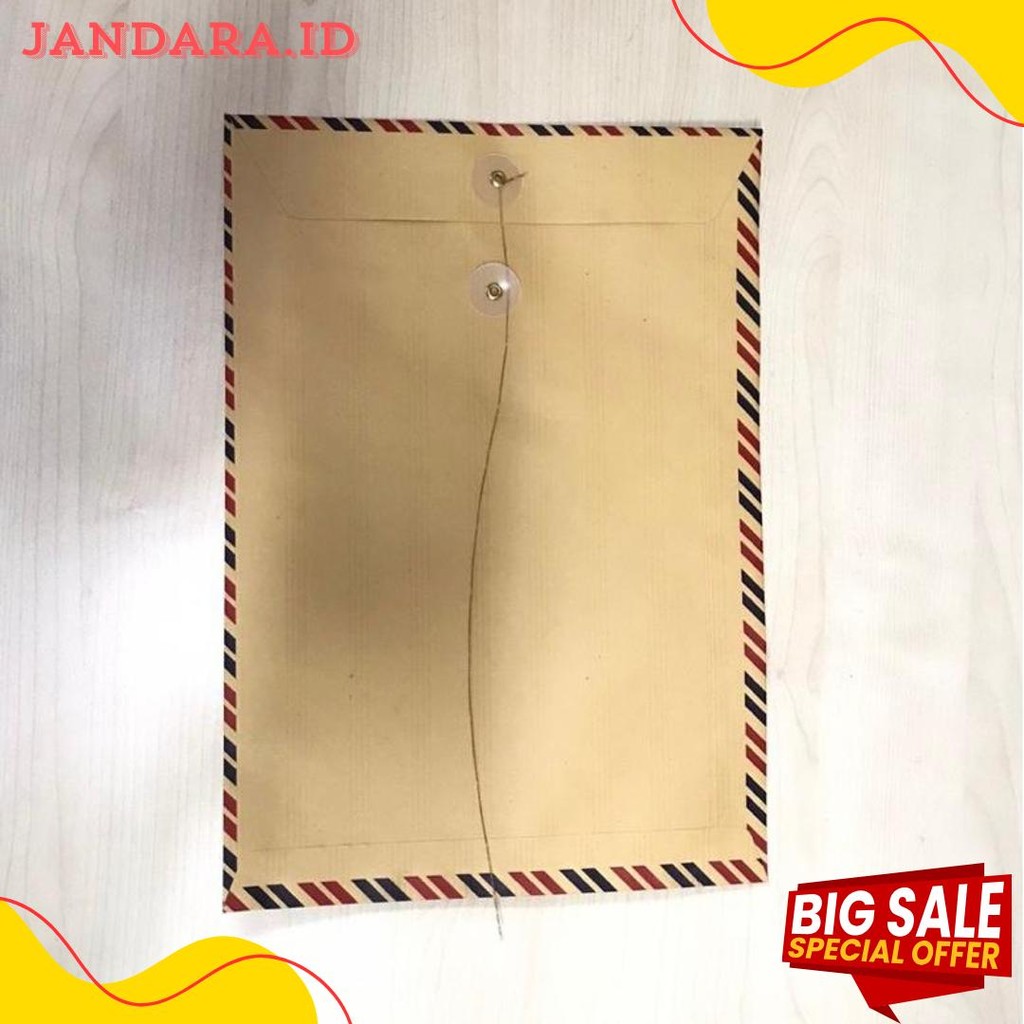 

Amplop Coklat Tali 310 (1 Box Isi 50 Pcs) Diskon Setengah Harga