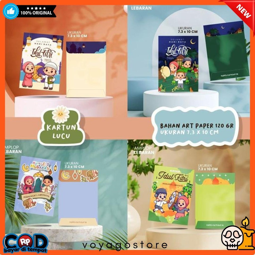 

[Isi 100 Mix Motif] Amplop Lebaran Idul Fitri Viral 2025 Gambar Lucu Bisa Dijual Lagi Diskon