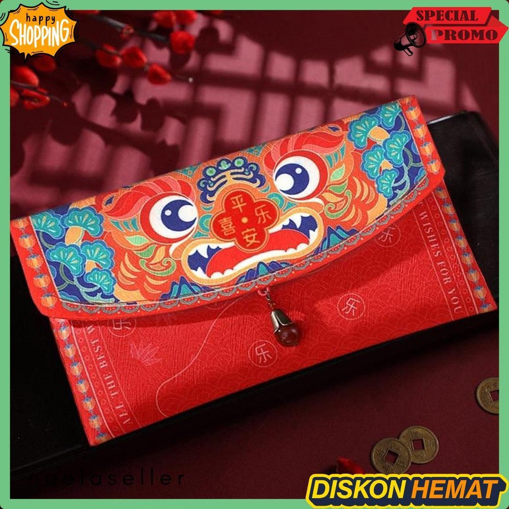 

Angpau Imlek Tahun Baru 2025 Kain Tebal Premium Impor Chinese | Angpau Kain Amplop Merah Tahun Baru Imlek 2025 Diskon Setengah Harga