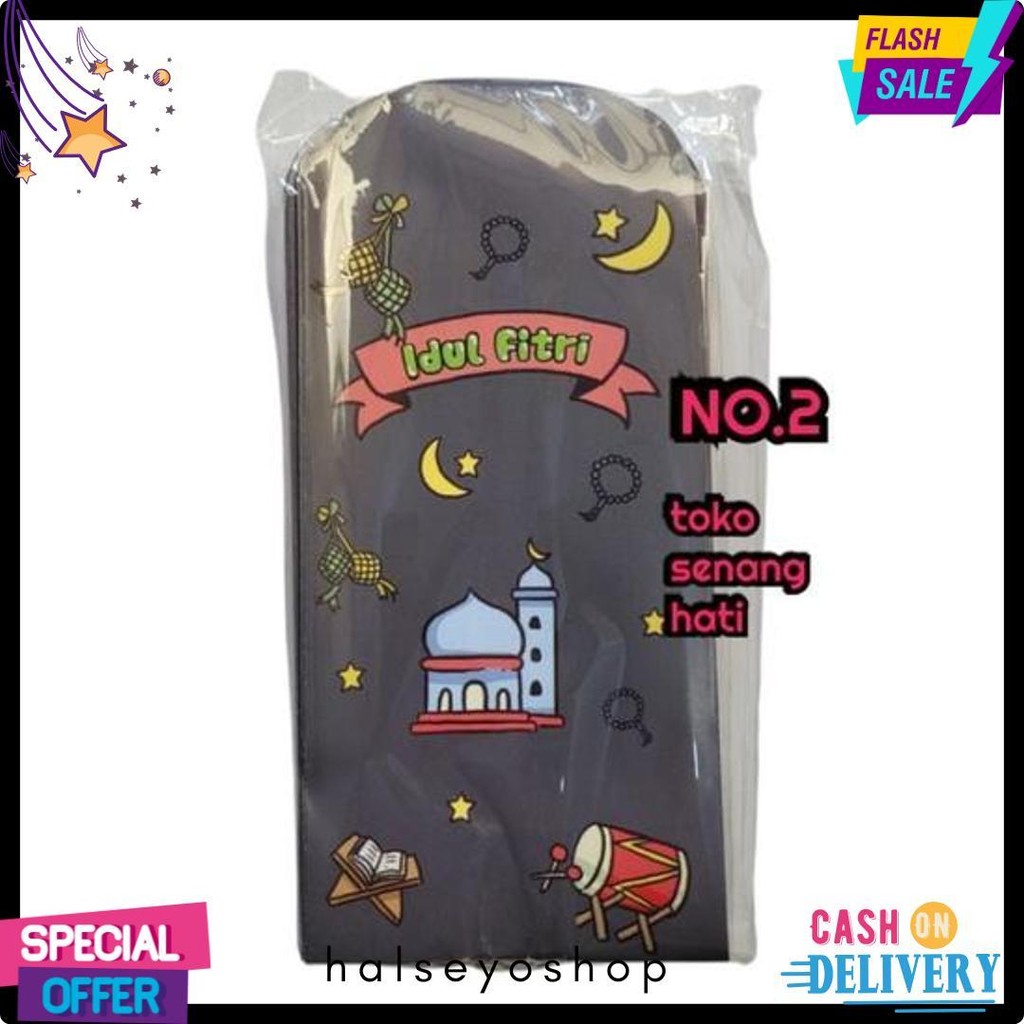 

Amplop Lebaran Premium Panjang Isi 100 Pcs / Angpao Lebaran Diskon