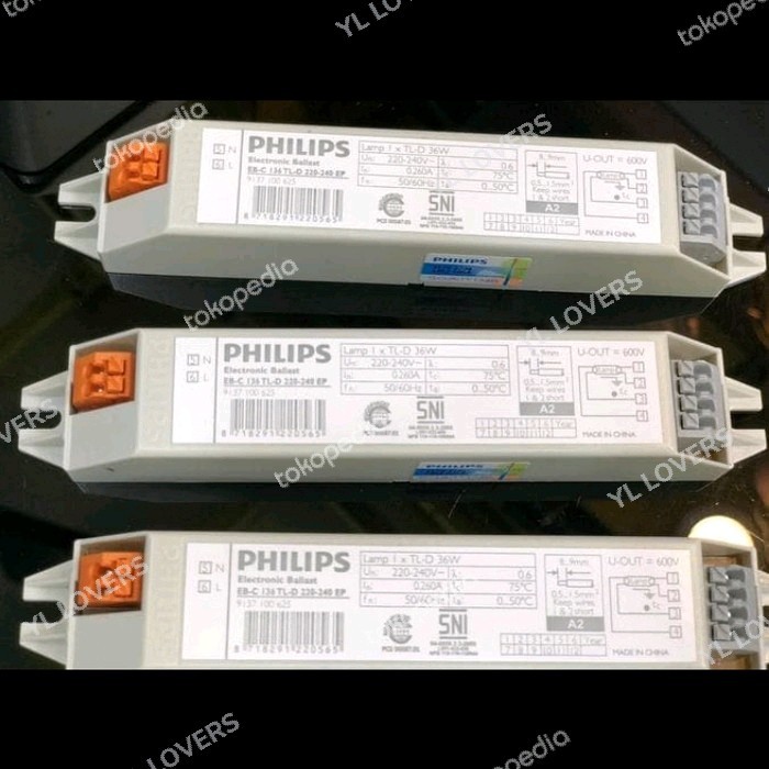 DISKON Ballast electric 40w philips/EBC 36w philips/Trafo elektrik 40w philip