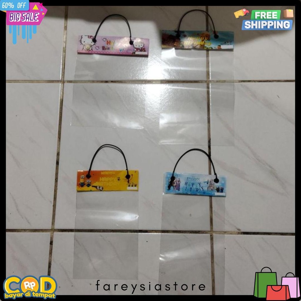 

[100Pasang] Plastik Label Ukuran 12Cm Ulang Tahun Dan Label Lebaran Plastik Idul Fitri Murah Peluang Bisnis Amplop Lebaran Diskon