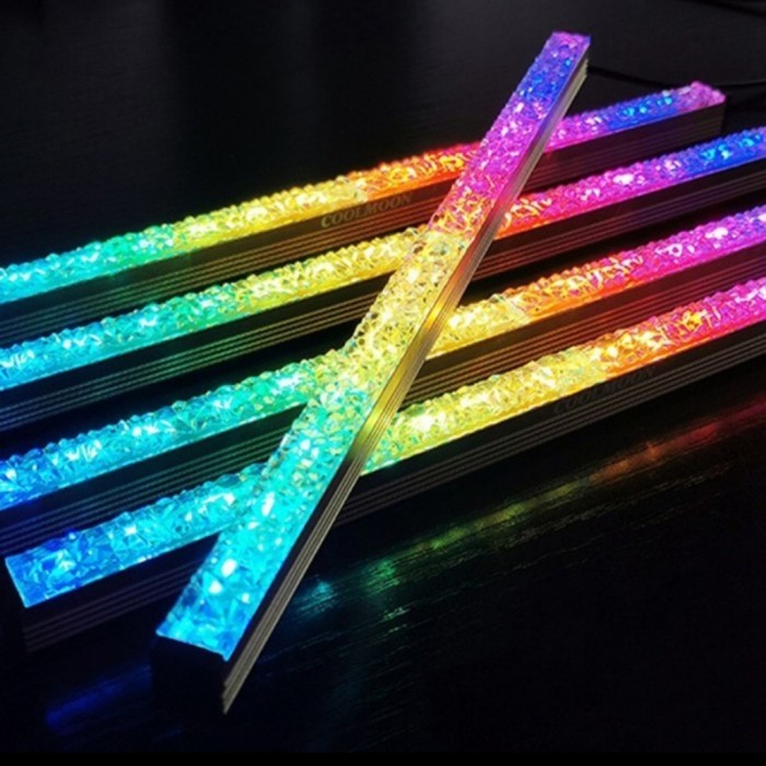 STOK TERBATAS LED STRIP RGB PC CASING with Magnet VO564
