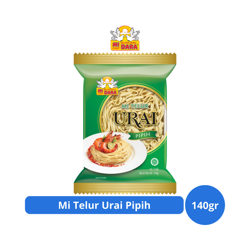 

Burung Dara Mi Telur Urai Pipih 140gr