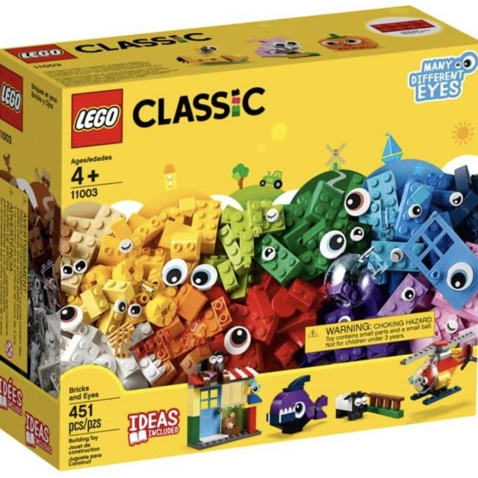 .........] LEGO CLASSIC 11003 BRICKS AND EYES LEGO CLASSIC ORIGINAL LEGO BRICKS