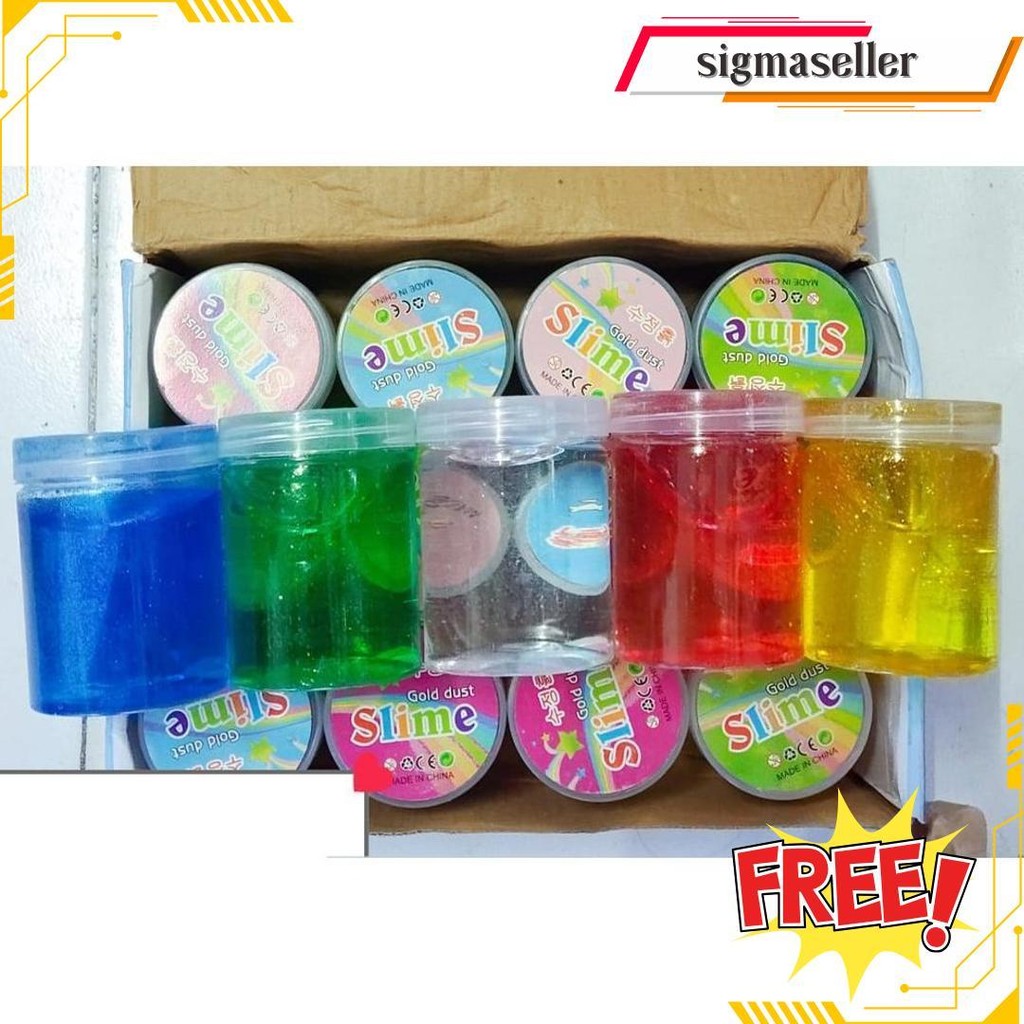 Slime Kotak Gratis Ongkir