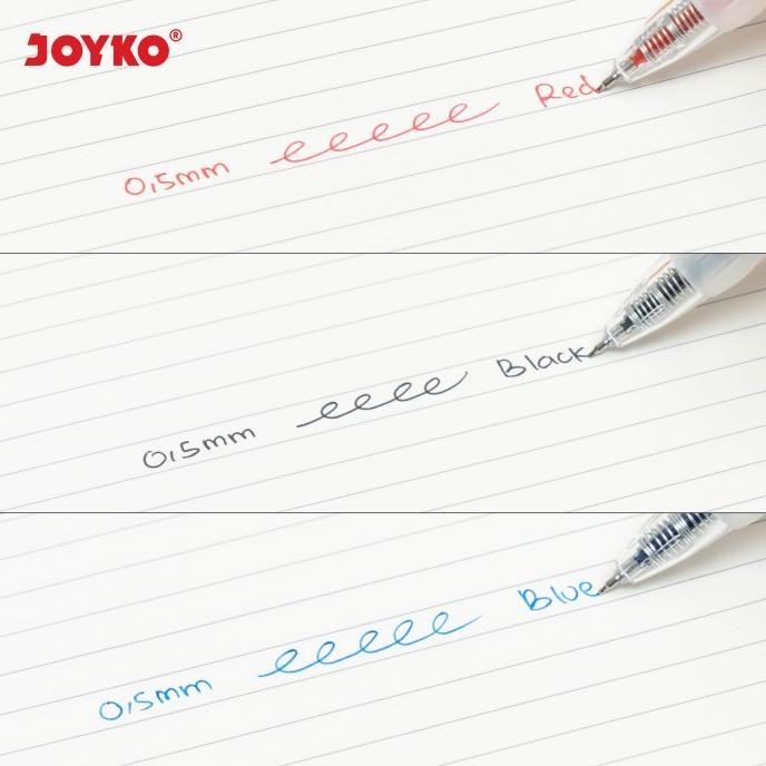 

Gel Pen Pulpen Pena Joyko GP-369 Metaru Gel 0.5 mm