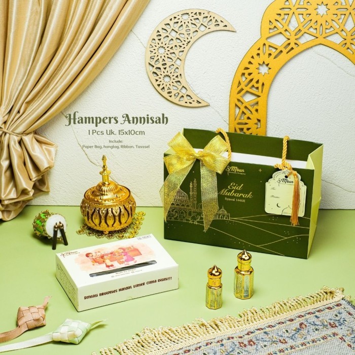 

Terbatas HAMPERS IDUL FITRI 2025 HAMPERS LEBARAN GIFT LEBARAN Mbun Brownies Panggang Brownies Melted Fudgy Brownies - H.ANNISAH - 1K Ditulis To Fr Lebaran!