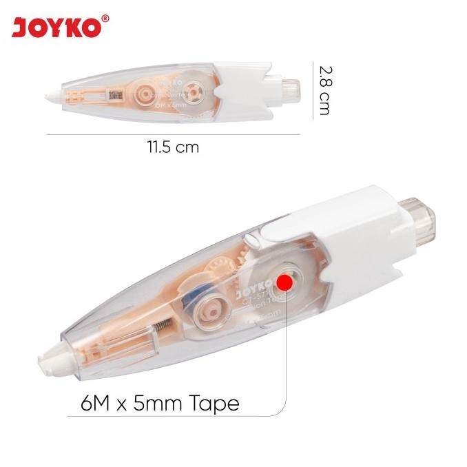

Pita Koreksi Correction Tape Joyko CT-571 12M x 5mm