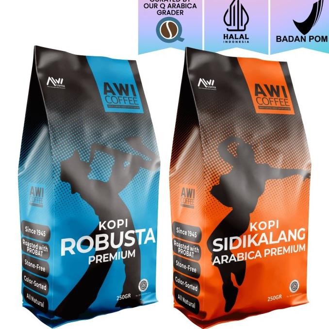

Awi coffee | Sidikalang Arabica premium + Robusta premium @250gr