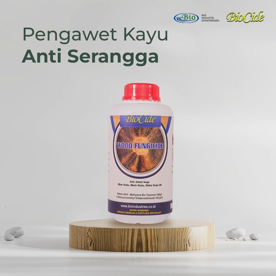 Biocide Wood Fungicide Mencegah Jamur Blue Stain Black Stain 1 Kg
