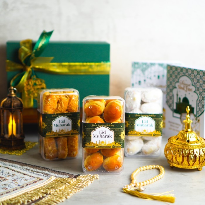 

HAMPERS DELUXE / PARCEL LEBARAN / ADIL FITRI / 3 TOPLES / KUE KERING