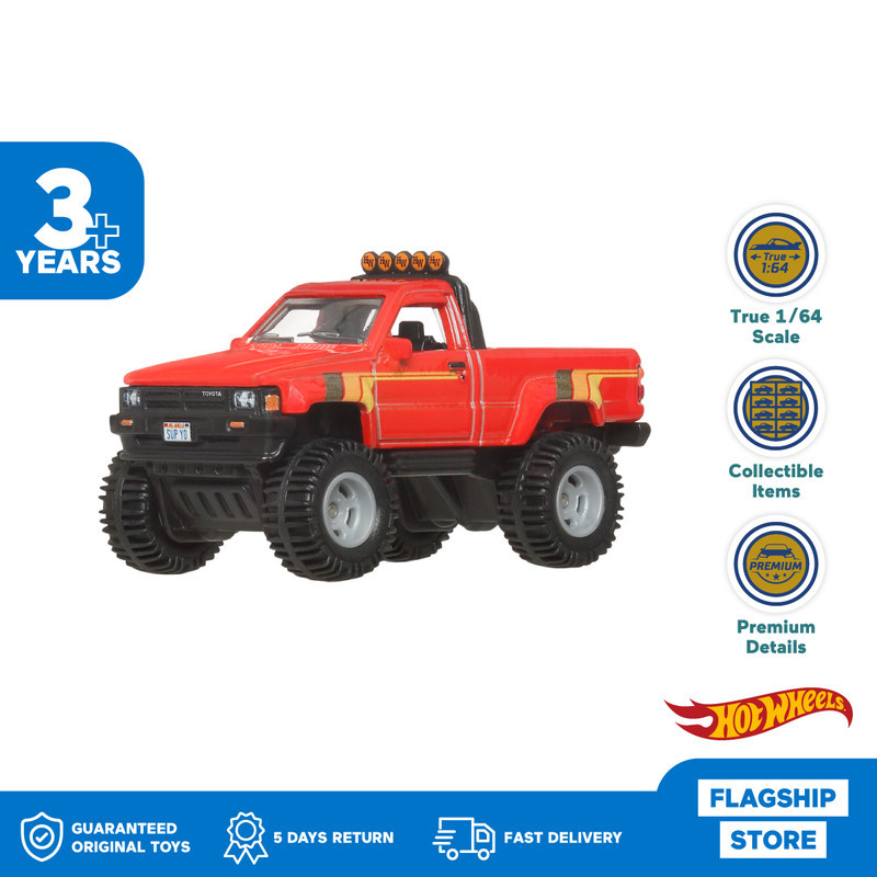 Hot Wheels Car Culture 1987 Toyota Pick Up Truck - Mainan Mobil Balap