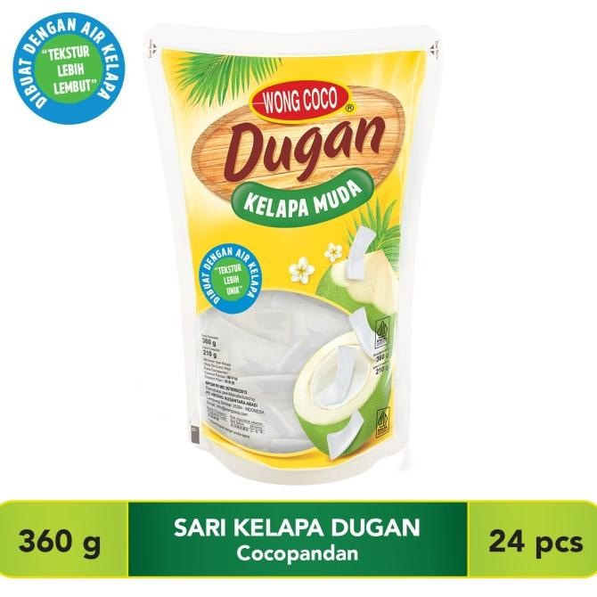 

Wong Coco Nata de Coco Dugan 360gr x 24 (1 karton)