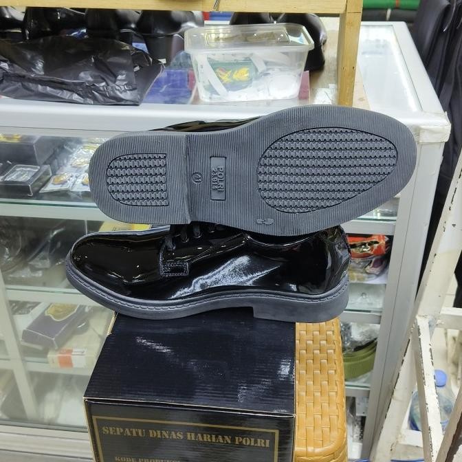 sepatu pdh jatah polri asli Terlaris