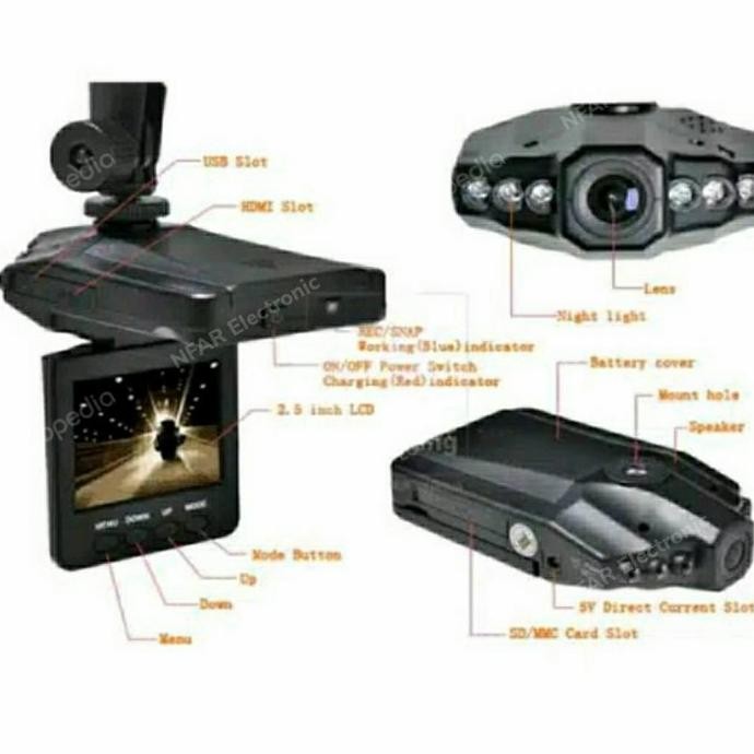 Dash Cam Mobil HD DVR Kamera Depan Mobil Camera Mobil HD DVR Recorder Terlaris