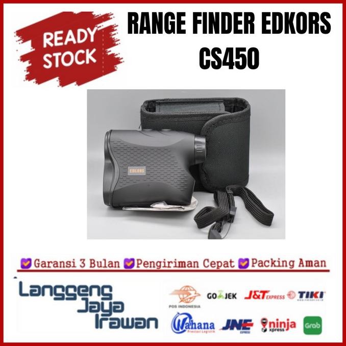 Ukur Jarak Range Finder Edkors CS450 Rangefinder Laser Golf Berburu Terlaris