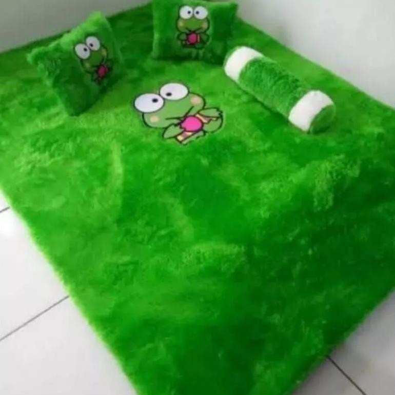 Terlaris Surpet Karakter Bulu Rasfur Tebal - Kasur Bulu Rasfur motif Karakter - Surpet Kasur Karakte