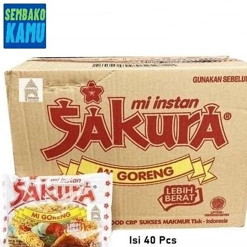 

Mie Sakura 1 Dus Isi 40 Pcs / Mie Instan