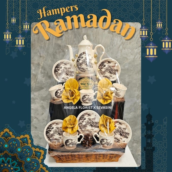 

PARSEL RAMADAN - PARCEL TEKO SET - PARCEL LEBARAN - HAMPERS TEA SET