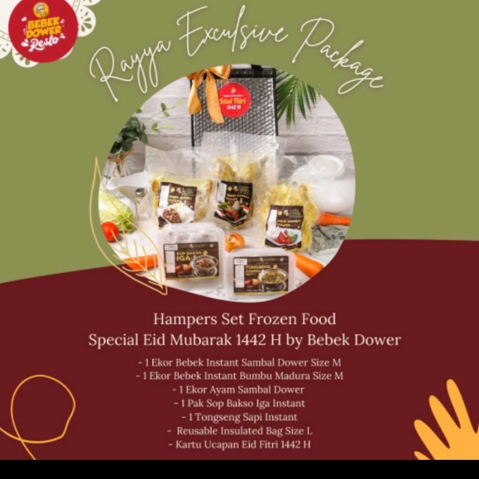 

HAMPERS SET RAYYA EKSKULSIF PACKAGE FROZEN FOOD