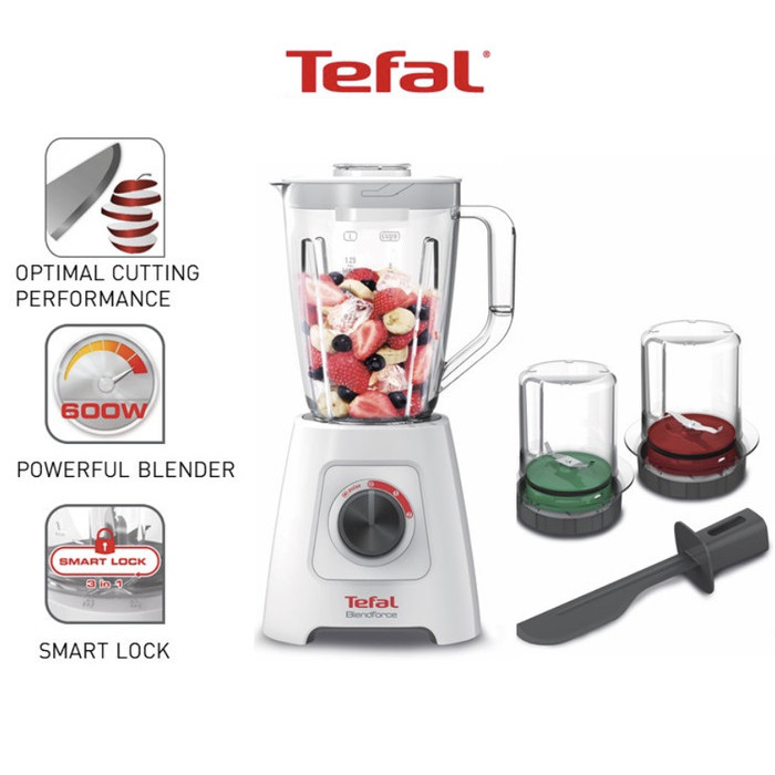 

Tefal Blendforce Blender w/Grinder, Chopper & Spatula BL4291